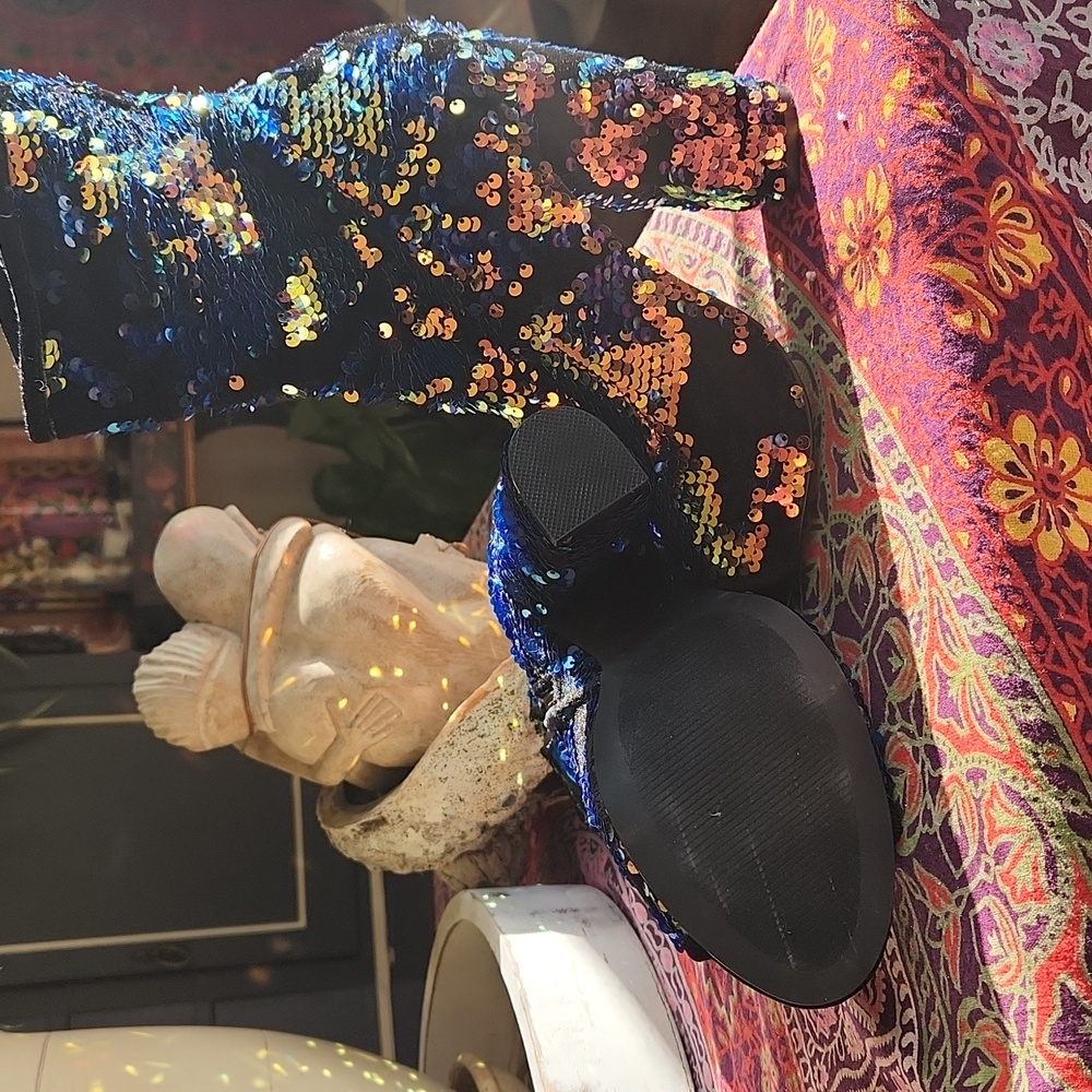 Sequins Booties - image 6